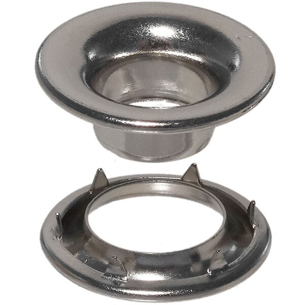 2 ROLLED RIM GROMMET and SPUR WASHER BRASS (2RRGSW) Stimpson  Store