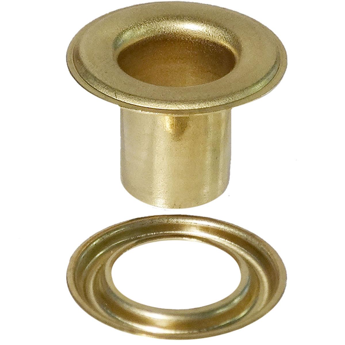 2XL SELF-PIERCING GROM and WASHER BRASS (ESPGW2XL) | Stimpson Web 