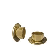 Eyelets - S-66 Eyelets (premium Siska) 1/4 Brass