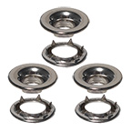 E-Series Rolled Rim Grommets & Washers